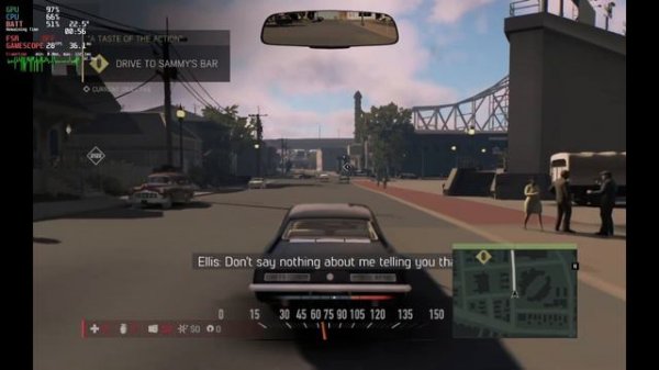 Steam Deck Gameplay Mafia 3 Definitive Edition - Steam OS