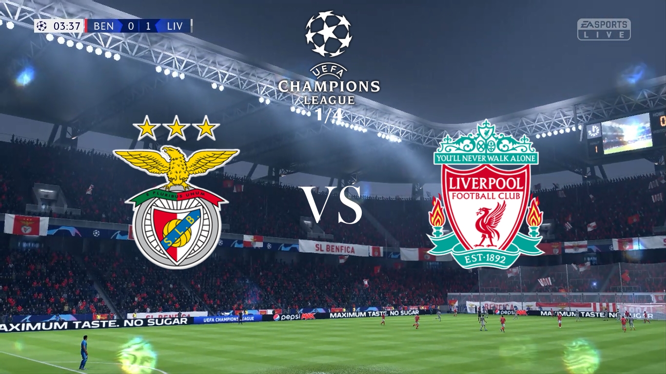 Бенфика - Ливерпуль Обзор матча 05.04.2022. Лига чемпионов.
