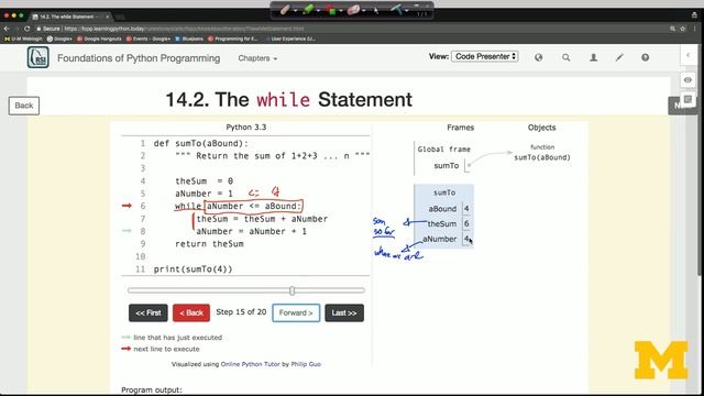 The While Statement - Python Functions, Files, and Dictionaries смотреть онлайн