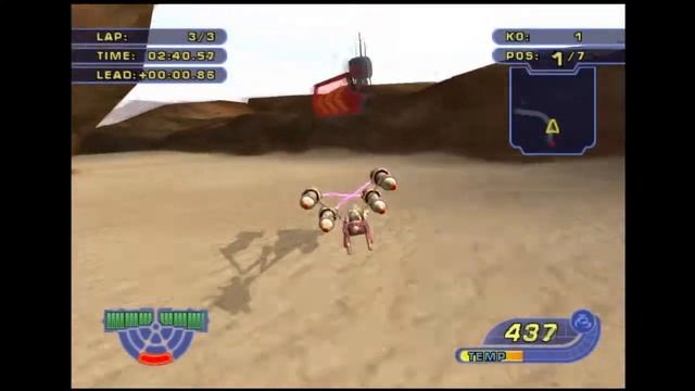 This Is A Kids' Game | Let's Play Star Wars Racer Revenge (Part 1) смотреть онлайн