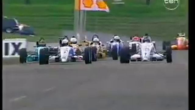 Formula Ford launches over fence смотреть онлайн
