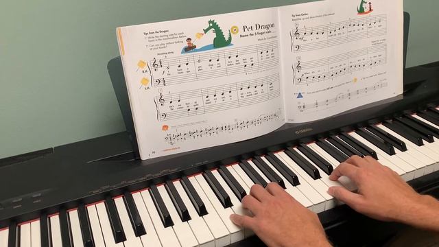 Piano Tutorial - Pet Dragon - Level B смотреть онлайн