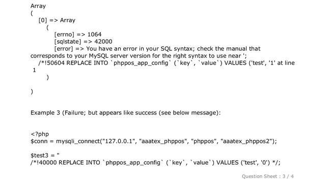 MySQL : mysqli_multi_query doesn't work reliable with mysql conditional comment queries смотреть онлайн