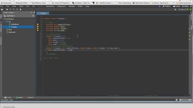 Writing a simple Java Class in Codenvy смотреть онлайн