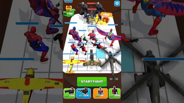 MAX LEVEL in Merge Master: Superhero Fight Game! смотреть онлайн