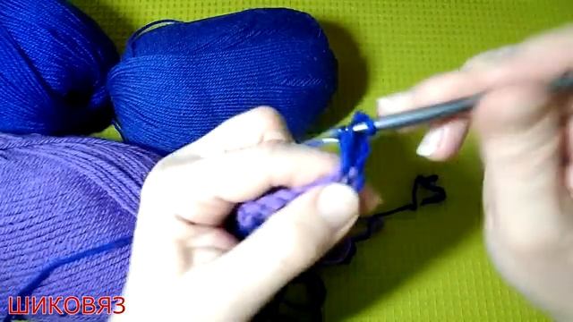 Бактус или шарф-косынка крючком. Мастер класс. смотреть онлайн