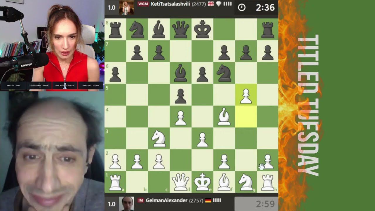ОНА ОБМАНЫВАЕТ МЕНЯ!! // IM ШУРА ГЕЛЬМАН vs WGM KETI TSATSALASHVILI смотреть онлайн