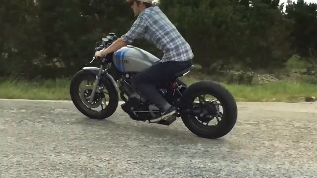 Cafe Racer (Yamaha Virago XV750 by DEVELiGENCE, LLC) смотреть онлайн
