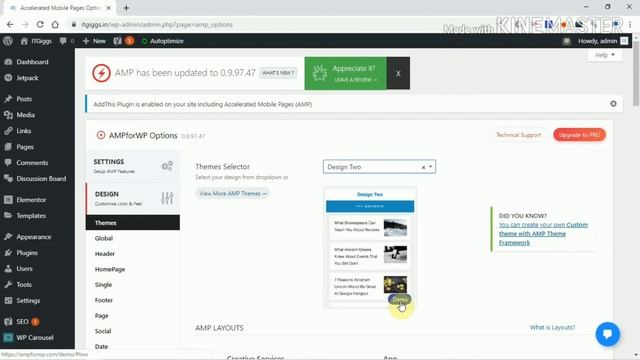 Setting up AMP in Wordpress | Step by Step Guide for beginners in Hindi смотреть онлайн