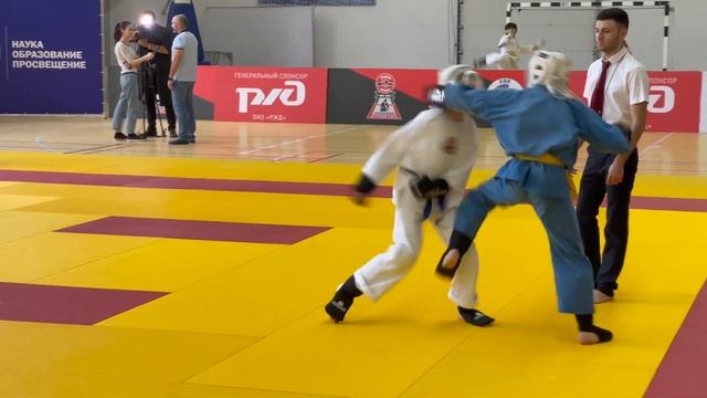 Бой за 3 место, 200 ед. Кубок Эльбруса по кудо 2022. смотреть онлайн