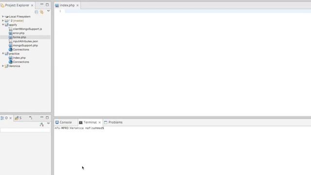 PHP5, HTML & CSS Web Project | Running A Server in a Terminal | Part-5 смотреть онлайн