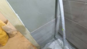 Укладка плитки на стену с Дверным Проемом. Часть-4. Ванна.