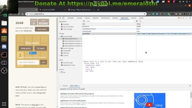 How to HACK online games!!! - Changing Variables in JSON with Developer Tools! смотреть онлайн
