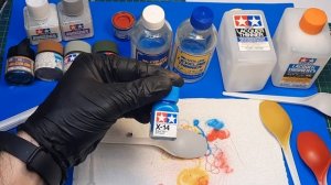 Чем и как я разбавляю краски.