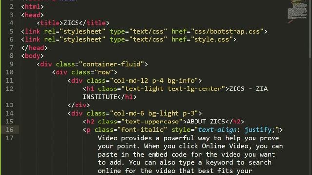 Bootstrap Tutorial - 11 смотреть онлайн