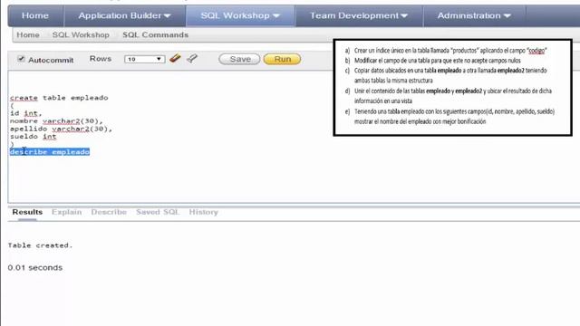 Sentencias SQL con oracle смотреть онлайн