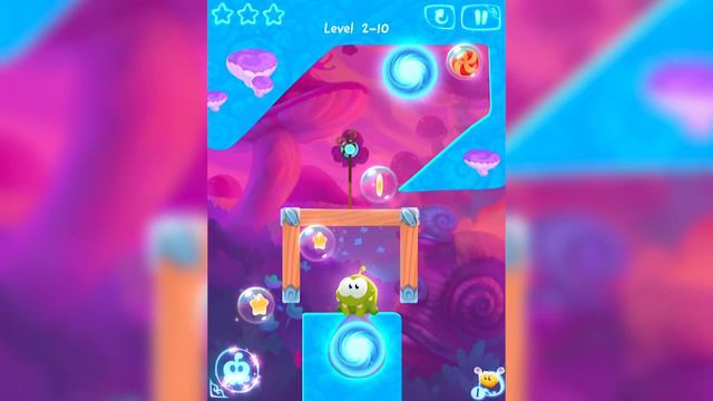 Cut the Rope: Magic (Mushroom Land) all level Walkthrough смотреть онлайн