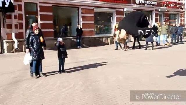 Старый Арбат, Moscow 20.03.2016 смотреть онлайн