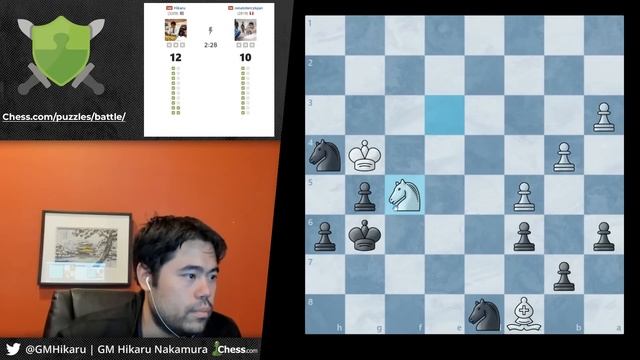 Trying Out Puzzle Battles! Hikaru Nakamura Puts His Puzzle Rush Skills to the Test смотреть онлайн
