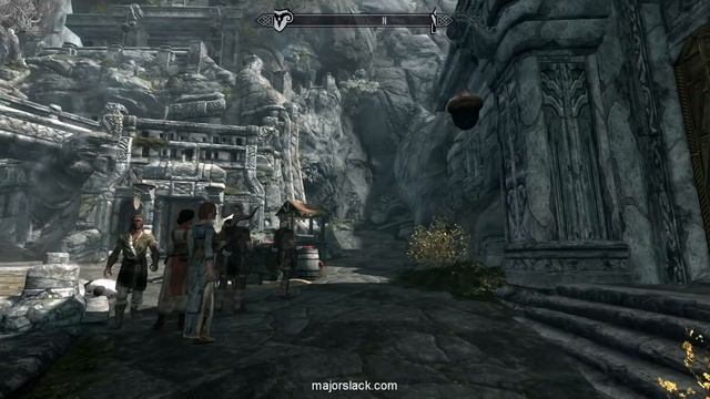 Skyrim Pure Lazy OP Dual Wield Walkthrough Part 4: Easy Killer Crowd Control смотреть онлайн