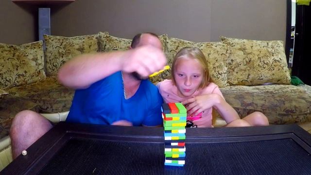 Новая ИгРа- ДЖЕНГА!!! ЧТО Это? и как в нее играть? #ОкВасилек смотреть онлайн