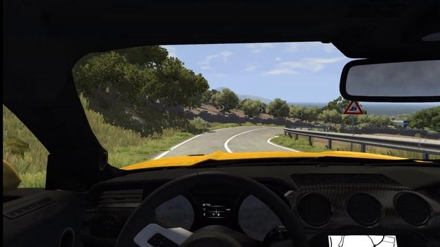 [BeamNG Drive] Ford Mustang EcoBoost vs GT350 смотреть онлайн