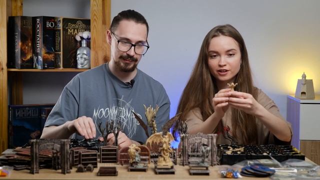 Распаковка настольной игры «Descent. Сказания тьмы» | Большой подарок на день рождения смотреть онлайн