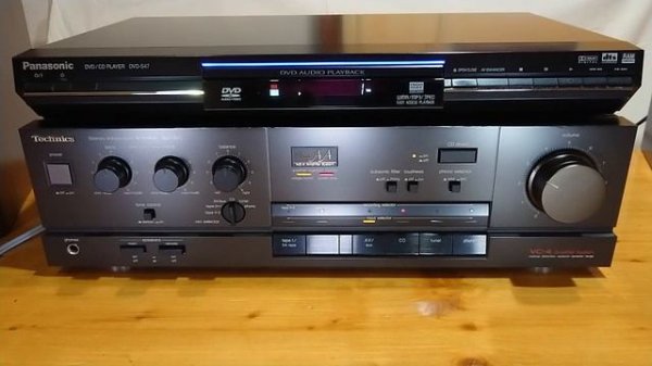 Panasonic DVD Audio DVD CD Player DVD-S47 001