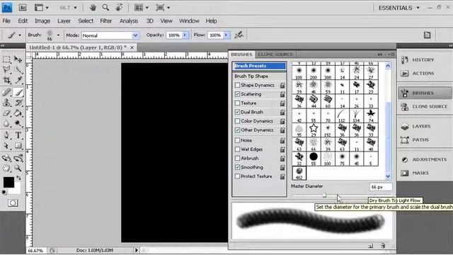 Cloud Brush Tutorial.avi смотреть онлайн