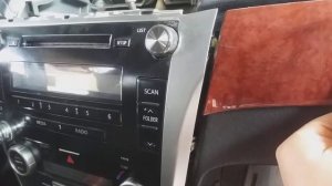 как снять пассажирскую крышку аербага (SRS AIRBAG)с тойота камри 50. Часть номер 1 ( один)