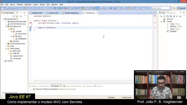 Java EE #7 - Como Implementar o Modelo MVC com Servlets смотреть онлайн