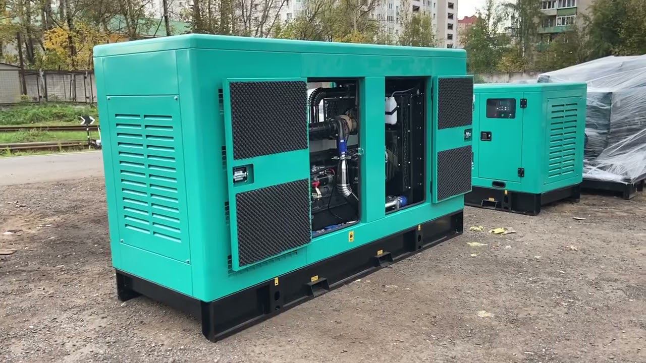 Дизельный генератор 200 кВт, модель АД-200-Ф в кожухе смотреть онлайн