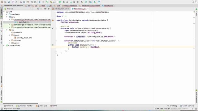 Curso de Android Studio: Control CheckBox смотреть онлайн