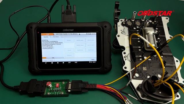 OBDSTAR DC706 Clone AUDI DQ400E TCM on BENCH- OBDII365 смотреть онлайн