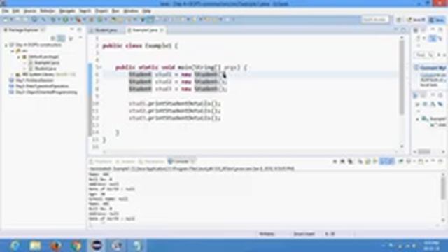 O3 Day 4 - Java - Constructors & this keyword смотреть онлайн