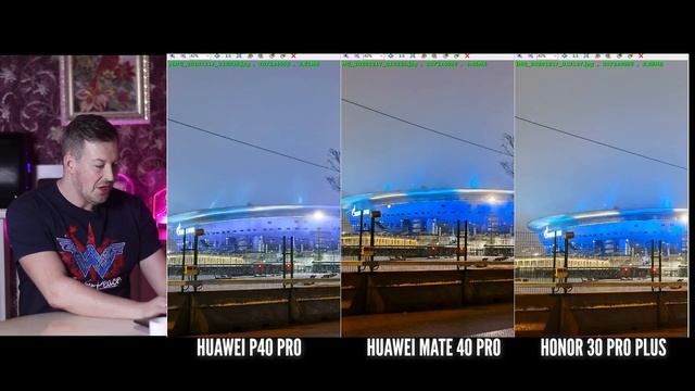 Переплата? HUAWEI MATE 40 PRO Vs HUAWEI P40 PRO Vs HONOR 30 PRO PLUS. Сравнение Камер