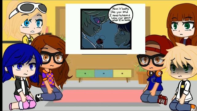MLB Reacts to Comic Dub "Chat Blanc" (Sad?) •GachaClub• [ScalacticZoe] смотреть онлайн