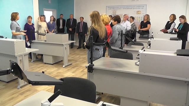 Открытие инженерного класса в школе №1