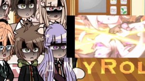 THH and GD react to KH deaths and executions(dangonronpa)