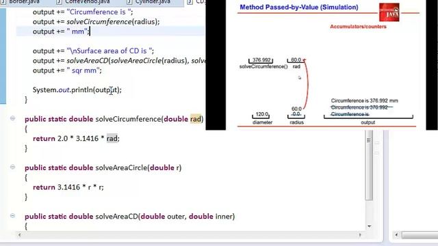 My First In Java Tutorial 22: Compact Disc example - method simulation смотреть онлайн