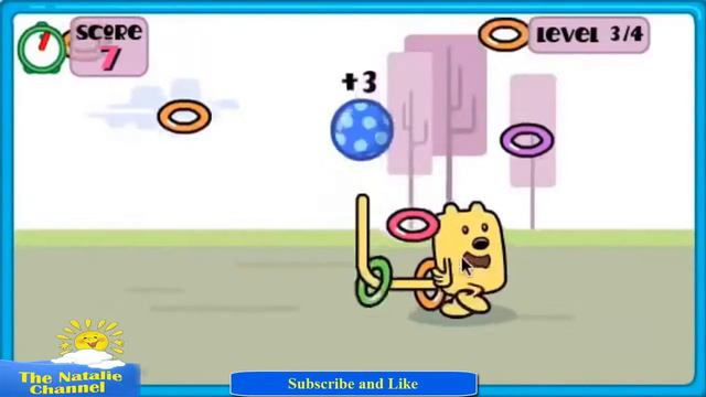 Wow! Wow! Wubbzy! Ring Catch Game смотреть онлайн