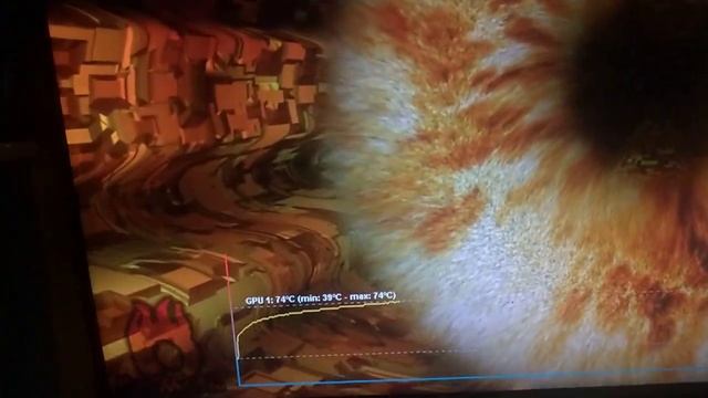 Polor RX 570 4gb DVI only test FurMark смотреть онлайн