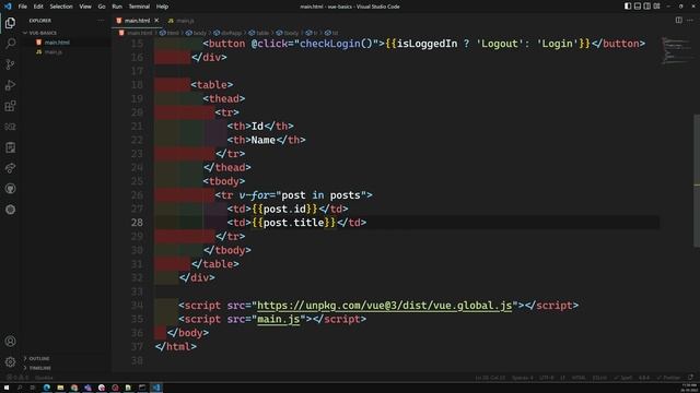 5. List Rendering using v-for Directive - Vue 3 смотреть онлайн
