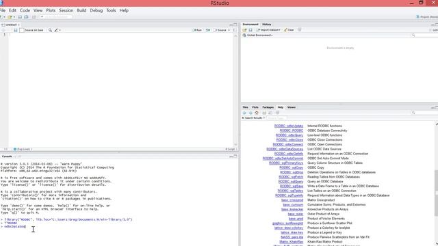 RODBC, Access 2013, Windows 8.1 DSN for a Babbling Beginner 6 смотреть онлайн