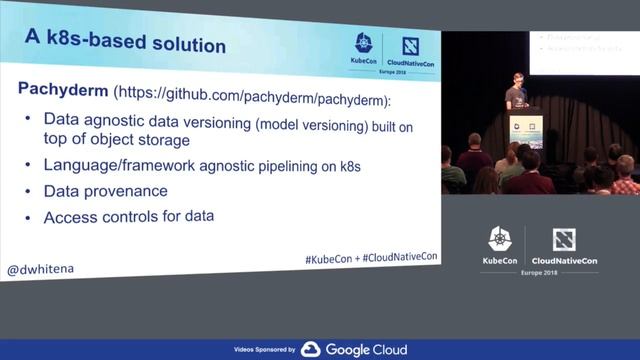 Compliant Data Management and Machine Learning on Kubernetes - Daniel Whitenack, Pachyderm смотреть онлайн