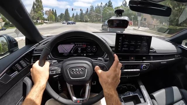 The 2022 Audi RS5 Sportback Makes Going Fast Almost Too Easy (POV Drive Review)