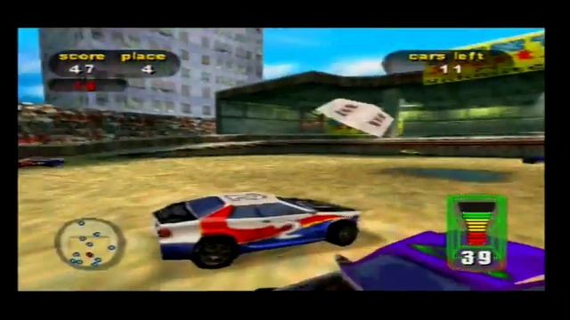 Destruction Derby - N64 – Play through on actual PAL Nintendo 64 hardware смотреть онлайн