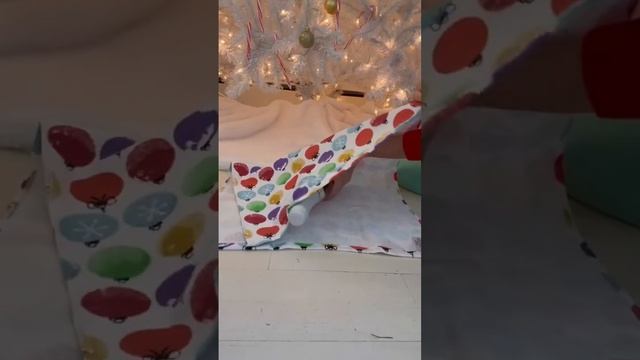 GENIUS HOSTESS GIFT WRAPPING HACK! ? Use a festive Tea Towel!! #shortsmas #shortsmaschallenge смотреть онлайн