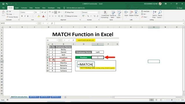 POWER OF INDEX-MATCH FUNCTION IN EXCEL |WORKSHOP SERIES | EXCEL MALAYALAM смотреть онлайн