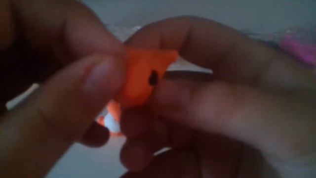Лепим лисичку из воздушного пластилина 👍 смотреть онлайн